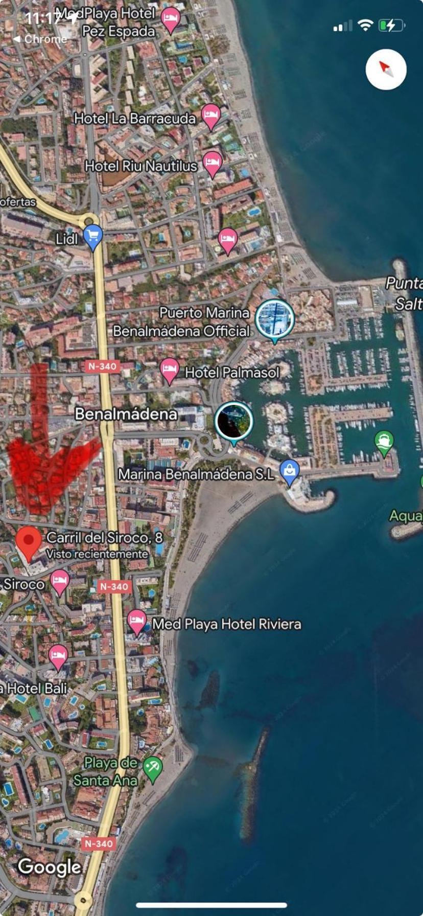 Benalmadena Playa, 3 Dormitorios Eksteriør bilde